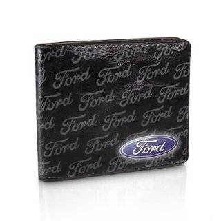  Ford Racing Black Leather Zippo Wallet Automotive