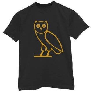  OVO Custom Octobers Owl Very Own ovoxo Black Tee T shirt 