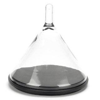   Glass Cloche with Black Base Napa Home & Garden Martini Glass Cloche
