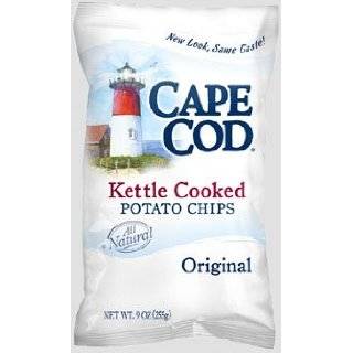 Cape Cod Sea Salt and Vinegar Chips 8.5oz   12 Pack  