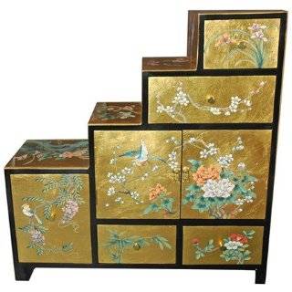 Japanese Decorative Storage Stool Color Black Japanese Decorative 