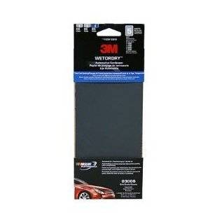 3M 03006 Wetordry 3 2/3 x 9 Automotive Sandpaper with Assorted Grit 