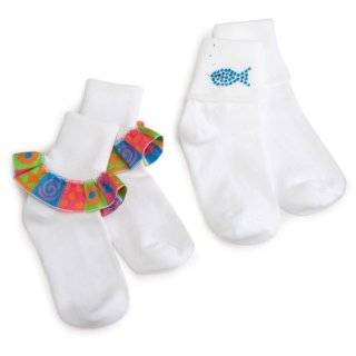  Jefferies Socks Girls 3 Pack Butterfly Socks With Turn 