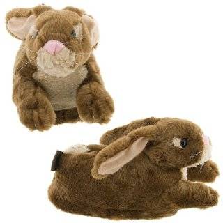 Brown Bunny Slippers for Kids, Women and Men