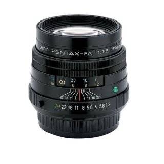 Pentax SMCP FA 77mm f/1.8 Limited Lens with Case and Hood
