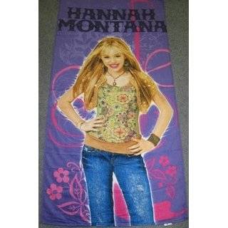 Hannah Montana Cotton Beach Towel Rock Star Miley Cyrus
