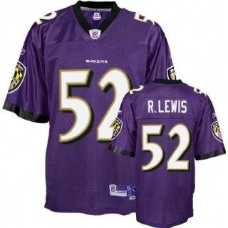  Ray Lewis Ravens Purple NFL Replica Jersey Clothing