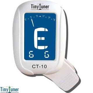 TinyTuner CT 10 Clip on Chromatic Tuner for guitar, bass, violin 