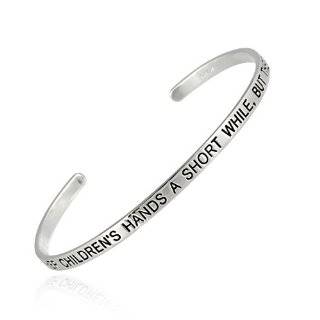   Children Are The Anchors That Hold A Mother To Life Cuff Bracelet