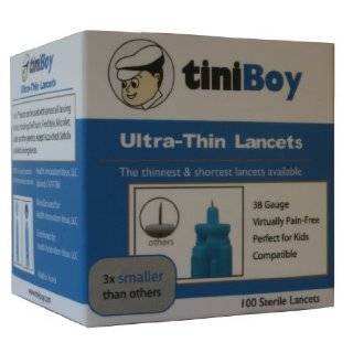  Tiniboy 36 Gauge Lancets   Box of 100 Health & Personal 