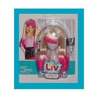    LIV Doll Wig Accessory   Blue Crimped Hairstyle Toys & Games