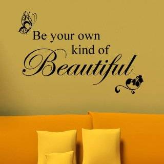  Be Your Own Kind of Beautiful Wall Decal Toys & Games