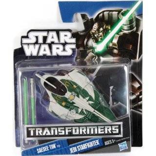   2011 Class I Transformers Crossovers Saesee Tiin to Jedi Starfighter
