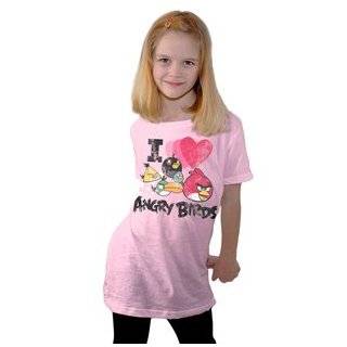  ANGRY BIRDS GIRLS T SHIRTS NEW   LOOSE FIT   THE BIRD 