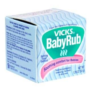 Vicks VapoRub Baby Ointment, 1.76 Ounce Jars (Pack of 6)