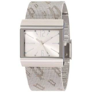 Police Womens PL 10813BS/04M Virtue Silver Dial Stainless Steel Mesh 