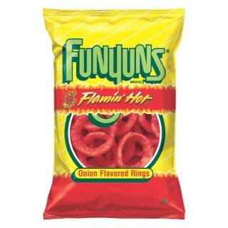  Funyuns Flamin Hot Onion Flavored Rings, 2.625 Oz Bags 