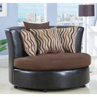    Coaster Company Upholstered Round Cuddle Chair