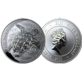  2011 1 Ounce Silver Taku From Fiji 