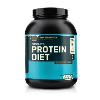 Optimum Nutrition Complete Protein Diet Meal Shake Mix, Double Rich 
