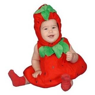    Infant Baby Strawberry Fruit Costume (6 12 Months) Clothing