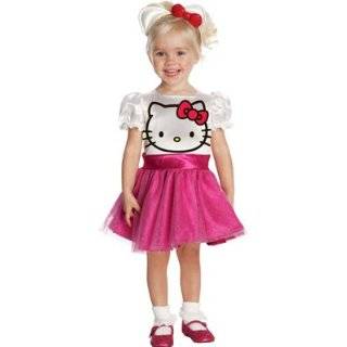  Hello Kitty Tutu Dress Child Costume   Large Toys & Games