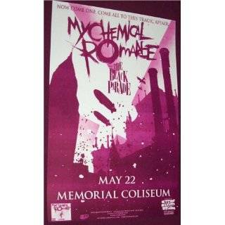 My Chemical Romance Poster   Concert Flyer   Black Parade Tour