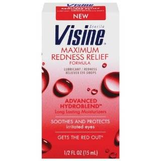  Visine Maximum Redness Relief, 0.5 Fluid Ounce Health 