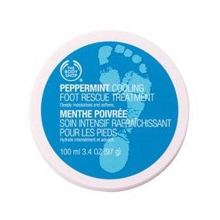 The Body Shop Peppermint Cooling Foot Rescue Treatment Regular, 3.56 