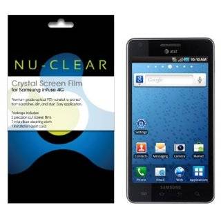 Samsung Infuse 4G Screen Protector Premium Crystal Clear (2 Pack) NU 