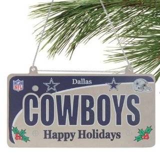  NFL Dallas Cowboys Gingerbread Man Ornament Sports 