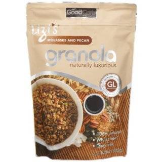 Lizis Granola Lizis Molasses and Pecans, 10.5 Ounce Bags (Pack of 6)