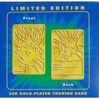   #25   MIB Pokemon Burger King Gold Card   Blue 