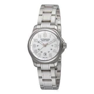 Victorinox Swiss Army Womens VICT241457 Officers XS Silver Dial Watch 