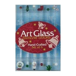  Arts Glass Turtle Stir Sticks