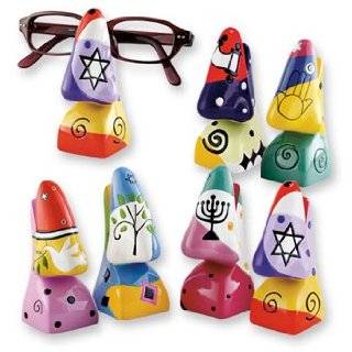   Eyeglass Holder with Judaica Icons by Prosperity Tree / Plaut Judaica