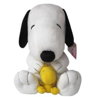 Peanuts Plush Doll   Snoopy stuffed toy w/ Woodstock 7in