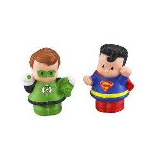 Little People DC Super Friends Green Lantern & Superman Figure Pack