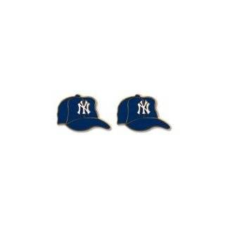  New York Yankees Post Stud Logo Earring Set Mlb Charm 