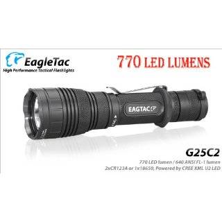 Eagletac G25C2 XM L U2 LED Light 770 Lumens