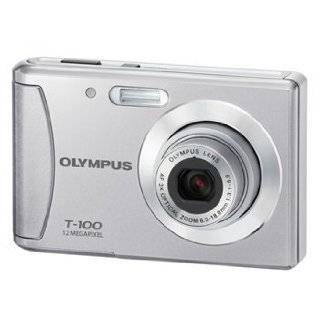  Olympus T 100 12MP 2.4 LCD Digital Camera (Black) Camera 