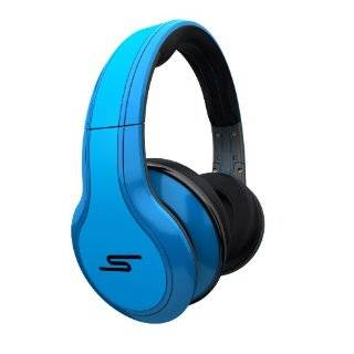 STREET by 50 Cent Wired Over Ear Headphones   Blue by SMS Audio