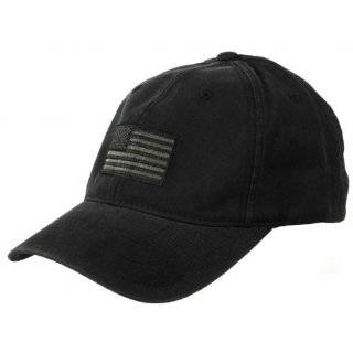  CopQuest Tactical Range Hat   Subdued USA Flag   Black 