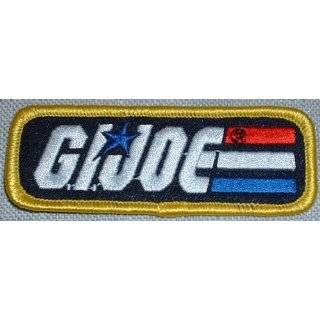 JOE Logo & Name Dress Uniform Embroidered PATCH