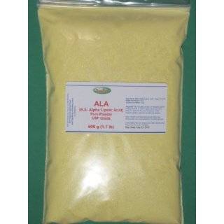 ALA, Alpha Lipoic Acid 250g (8.8 oz) Pure Bulk Powder 99.9% 