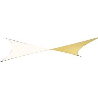 Coolaroo Square Shade Sail 17 Feet 9 Inches with Hardware Kit, Desert 