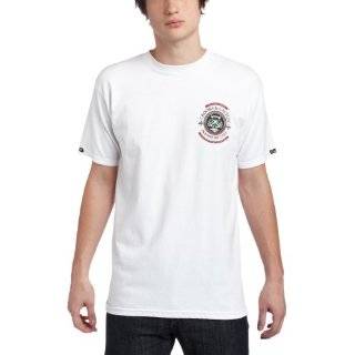  Crooks & Castles Mens Fire at Will Crew T Shirt Clothing