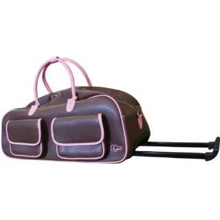 CGull Cricut Expression Rolling Tote Brown / Pink