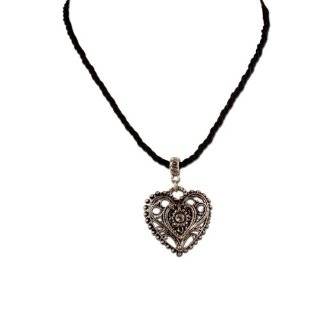  Alpenflustern Charm Heart Amulet (antique silver coloured 