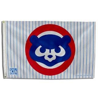 Chicago Cubs Logo (On Blue) 3x5 Banner Flag  Sports 